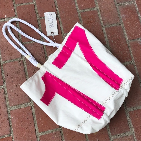 seabags Handbags - Sea Bags Marine Tote Bag Braided Handle Graduation